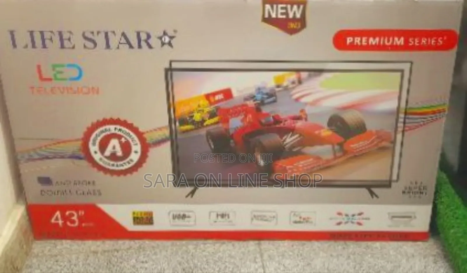 Life Star 43" Smart Android Tv Free Delivery New 2025 Model