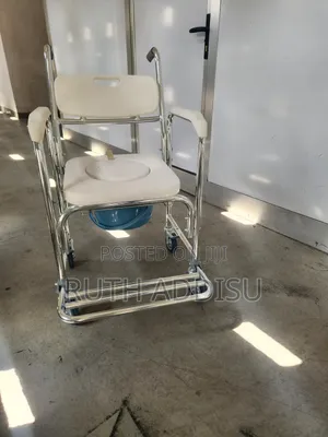 Hospigal Folding Attendant Wheelchair With Popo