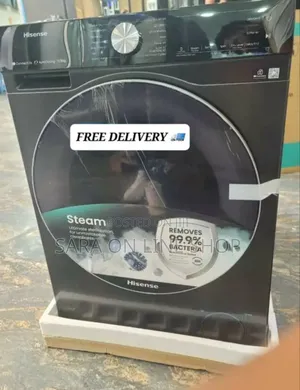 Photo - Hisense 12/8kg Auto-Matice Orignal Washing Machine  Free Delivery