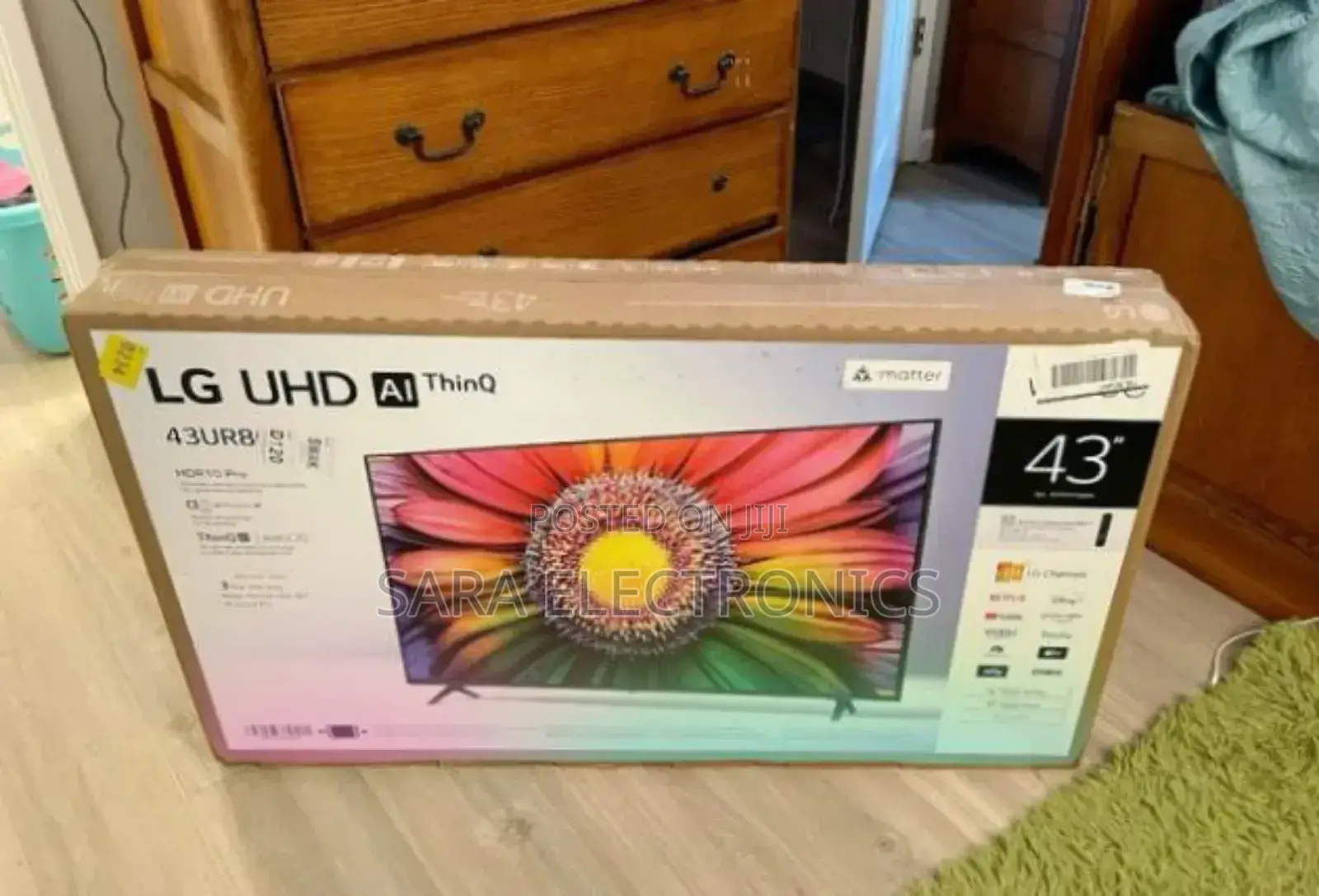 Lg 43" Uhd Smart Android Tv  New Model Free Delivery