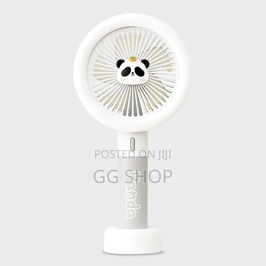 Rechargeable Desktop Fan Light
