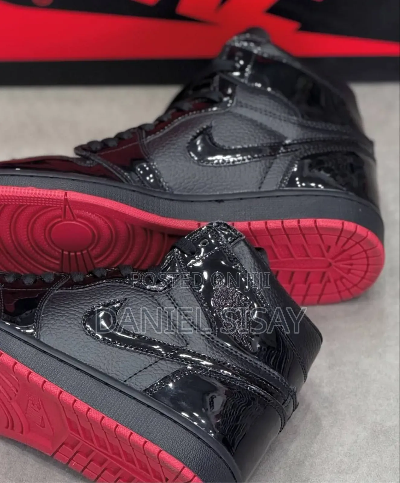 New Arrival Black Air Jordan 1 High O