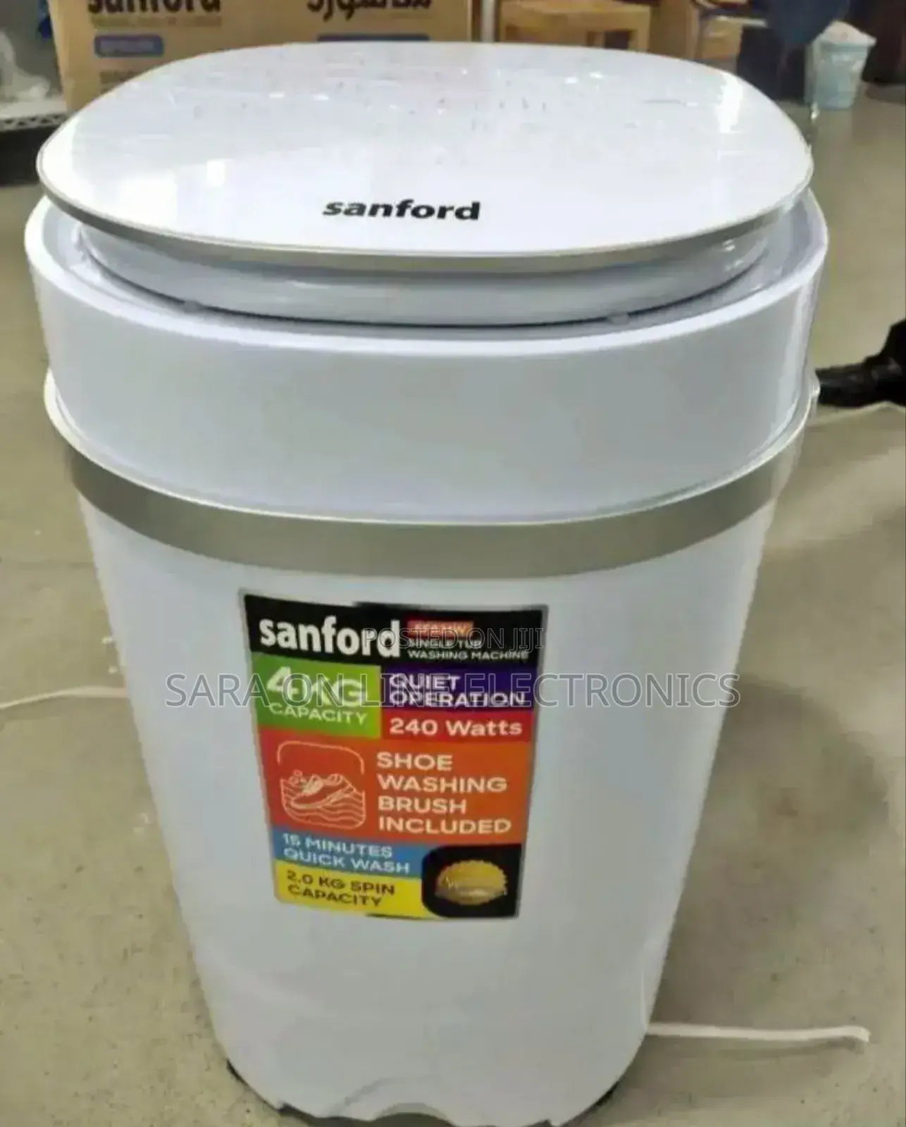 Salford 4kg Mini Manuel Washing Machine 5year Warranty