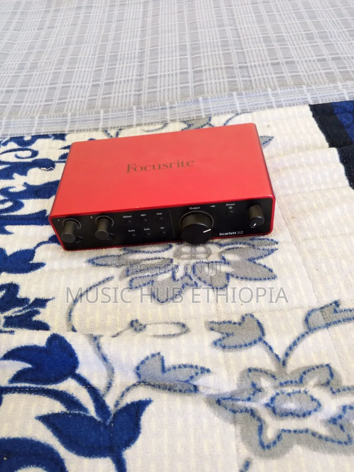 Focusrite Scarlet 2i2 4th Generation Sound Card