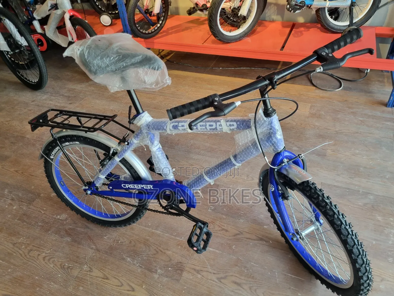 Creeper 20" Inch Bicycle (Blue)