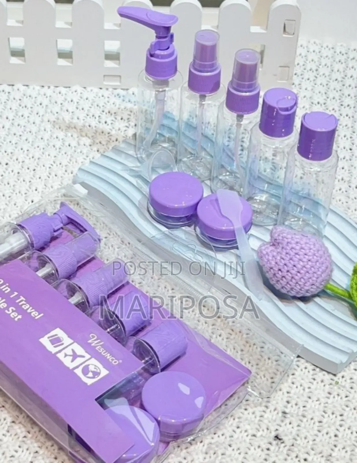 Refillable Travel Bottle Set