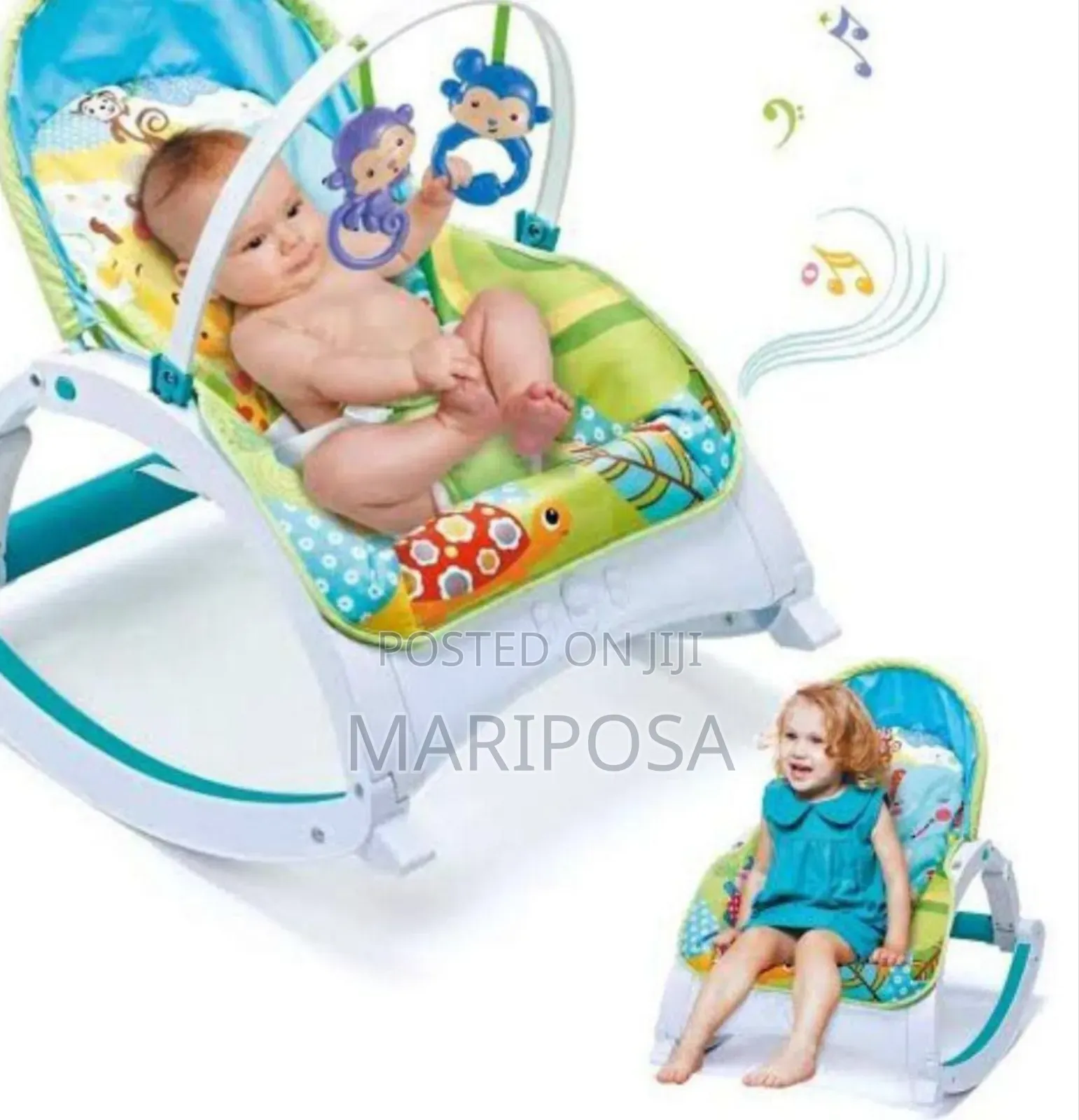3 in 1 Newborn to Todder Rocker