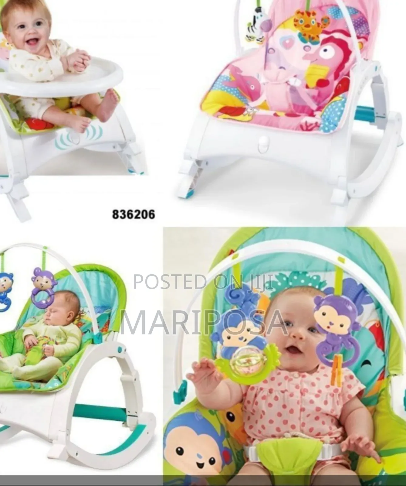 3 in 1 Newborn to Todder Rocker
