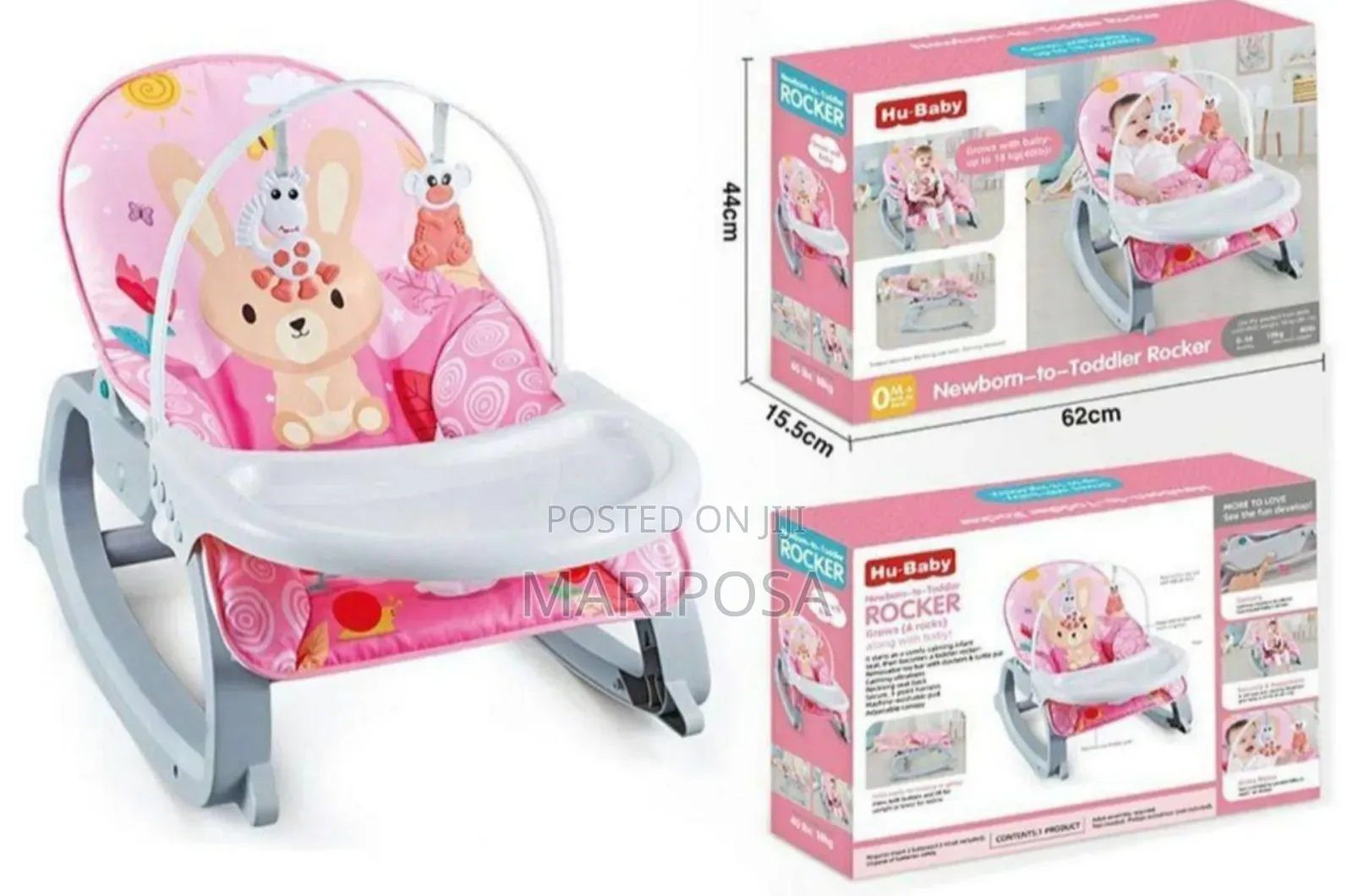 3 in 1 Newborn to Todder Rocker