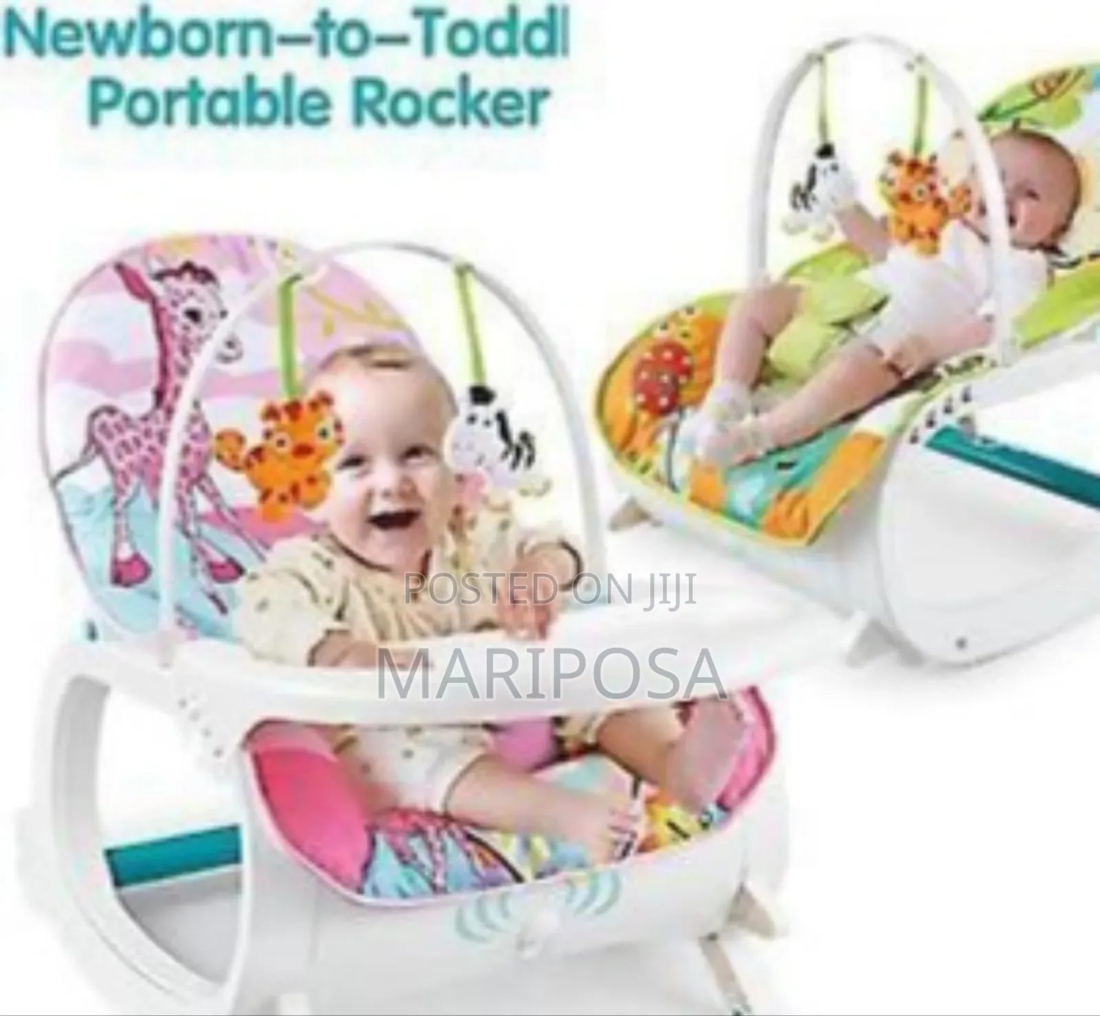 3 in 1 Newborn to Todder Rocker
