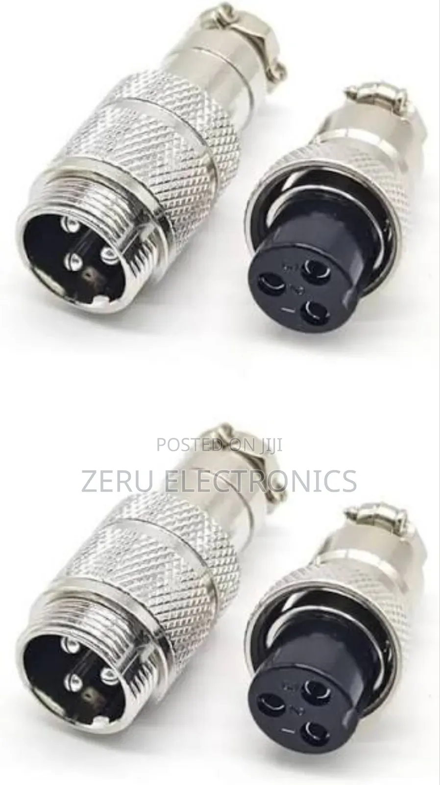 Gx-16 4-Pin Metal Aviation Plug