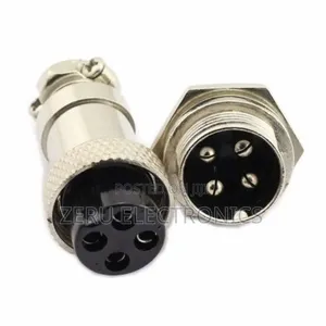Gx-16 4-Pin Metal Aviation Plug