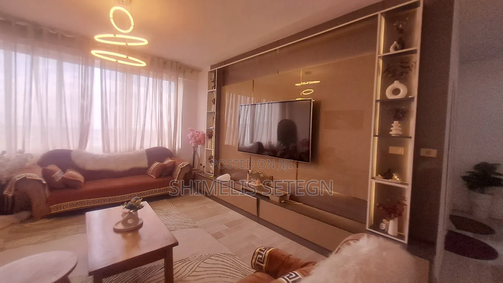 Furnished 3bdrm Apartment in Bole for rent