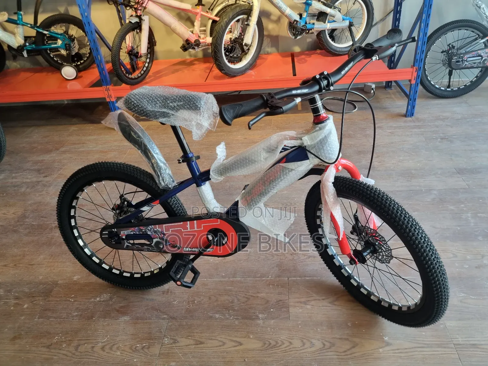 Sherif 20" Inch Bicycle (Black And Orange)