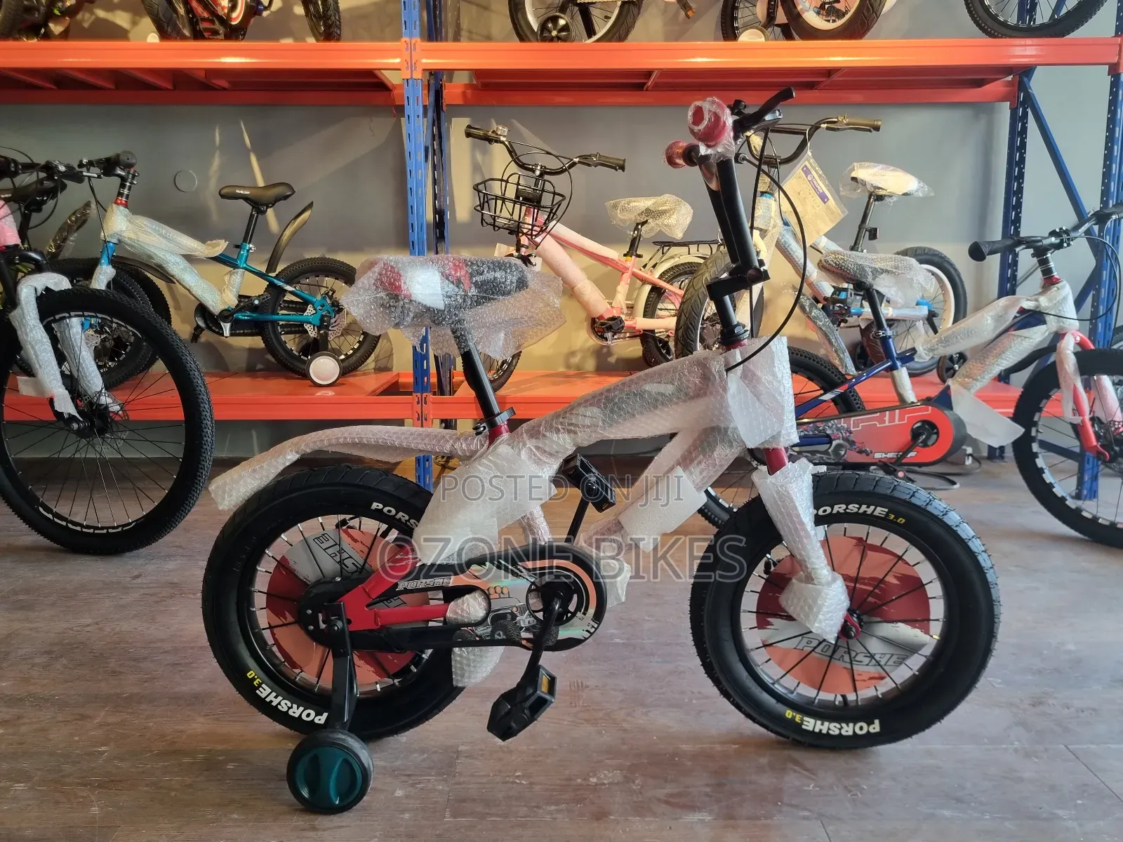 Porshe 16" Inch Bicycle (Red)