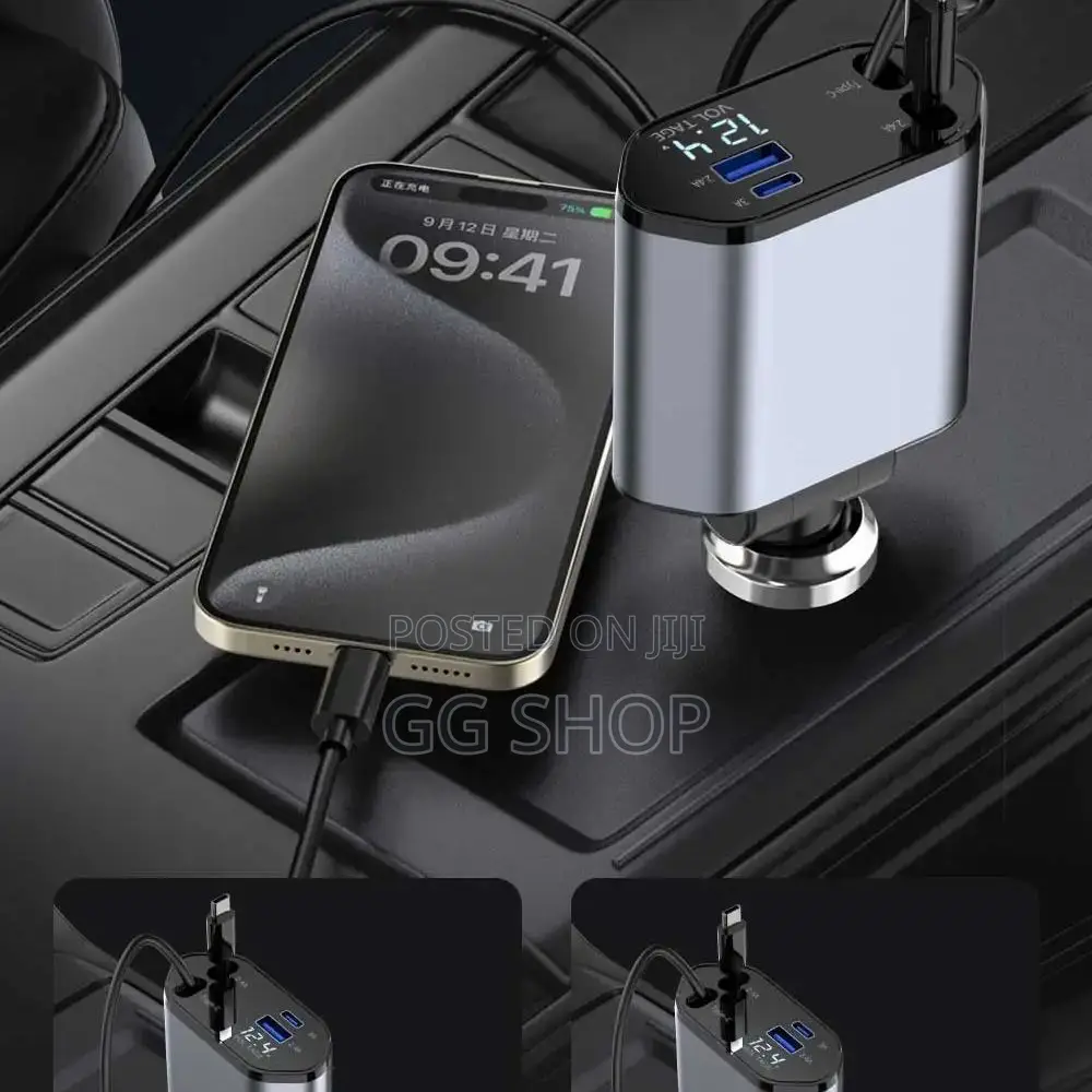 4in1 Modern Fast Car Charger