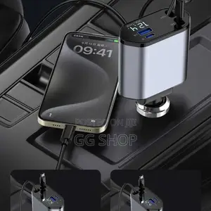 4in1 Modern Fast Car Charger