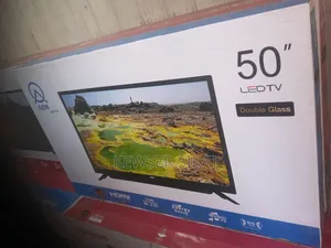 Photo - Abm 50inch Tv Smart Android Double Glass Bluetooth Functions Google