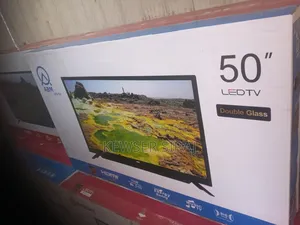 Abm 50inch Tv Smart Android Double Glass Bluetooth Functions Google