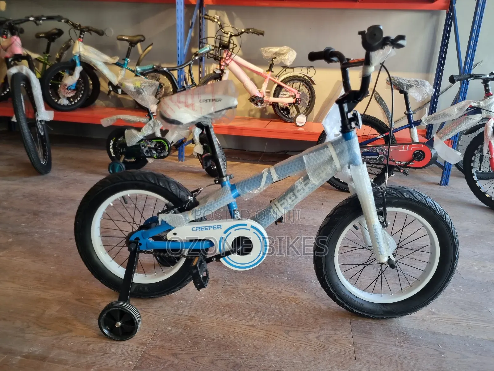 Creeper 16" Inch Bicycle Fat Wheel (Light Blue)