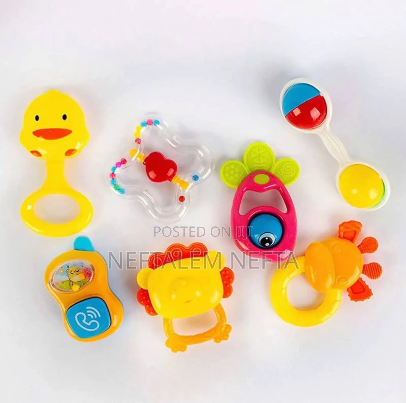 7 Pices Baby Rattle