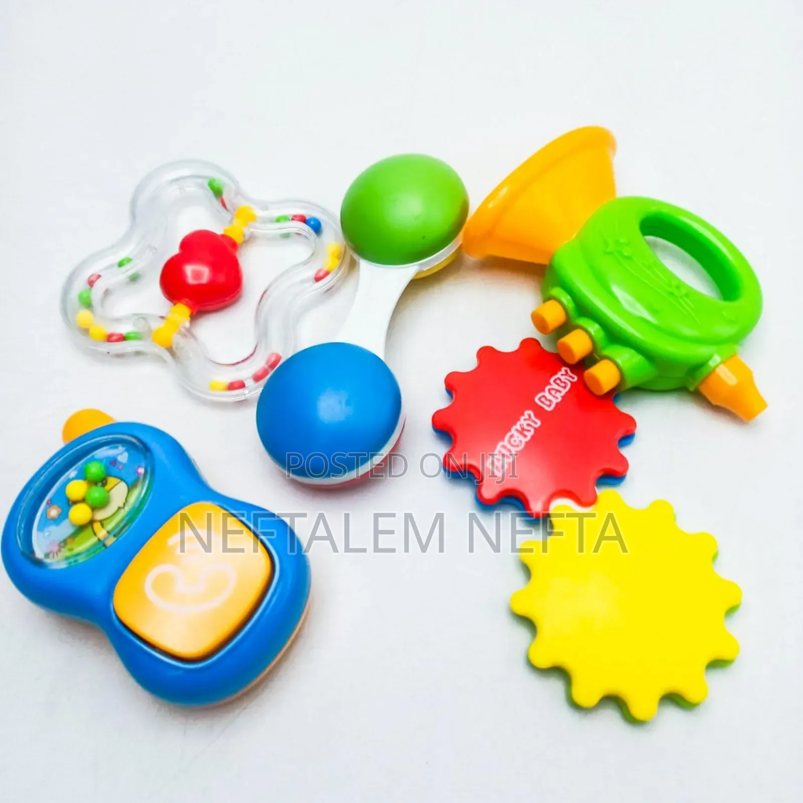 7 Pices Baby Rattle