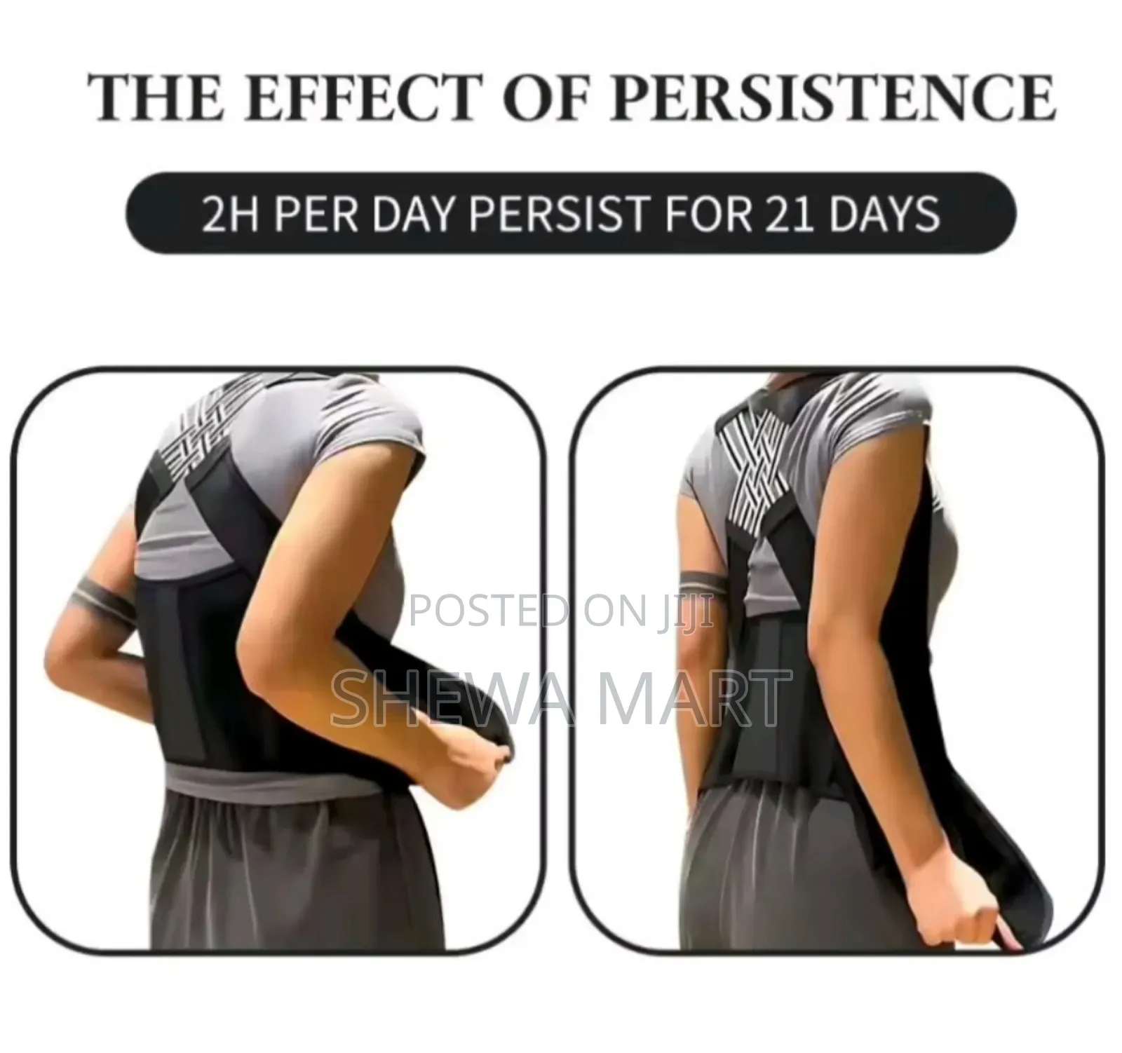 Adjustable Posture Corrector Belt for Upper and Lower Back Pain Relief