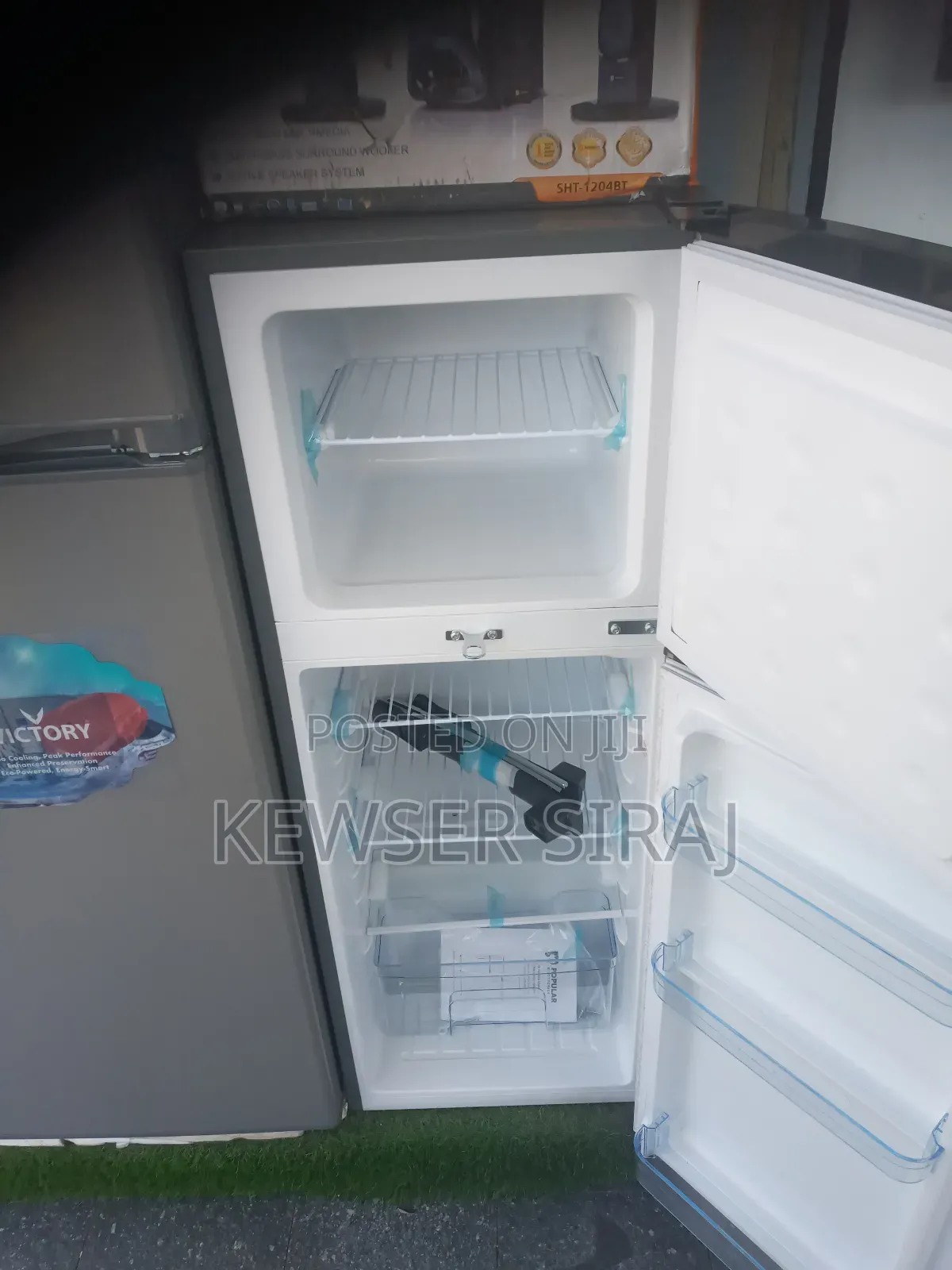 Popular 260l Refrgrator Fun System Fast Coling Process Keep Fresh