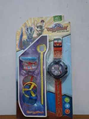 Photo - Ultraman ሰአት Wrist Watch LCD ሰአት