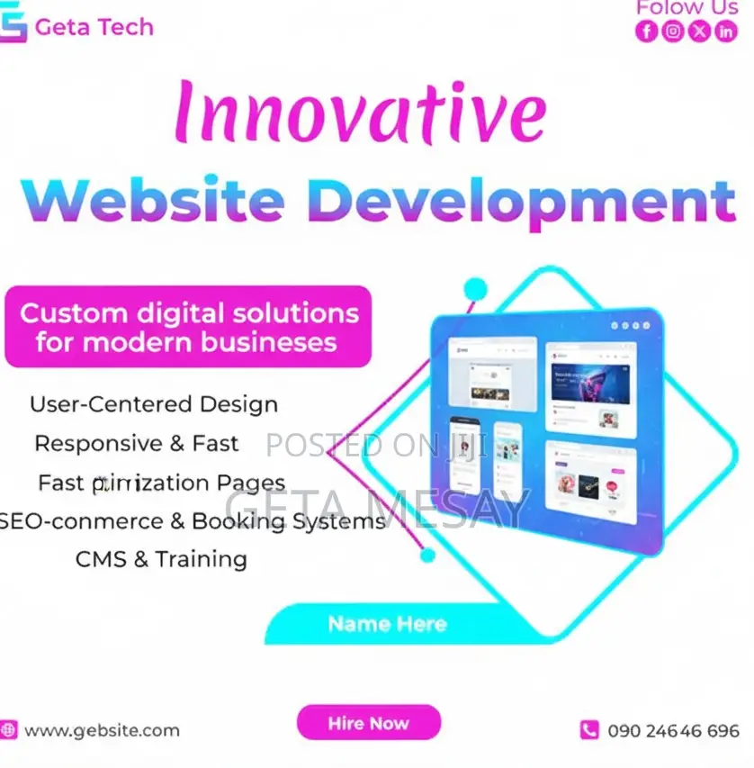 Website Development Build Your Digital Presence Today