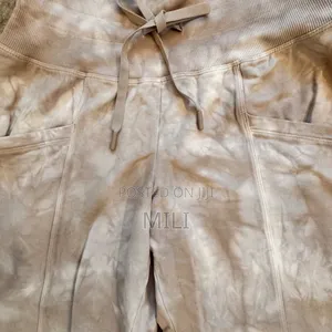 የሴቶች ቱታ High-Rise Ribbed Jogger Pants