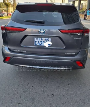 Toyota Highlander Hybrid Limited 2023 Gray