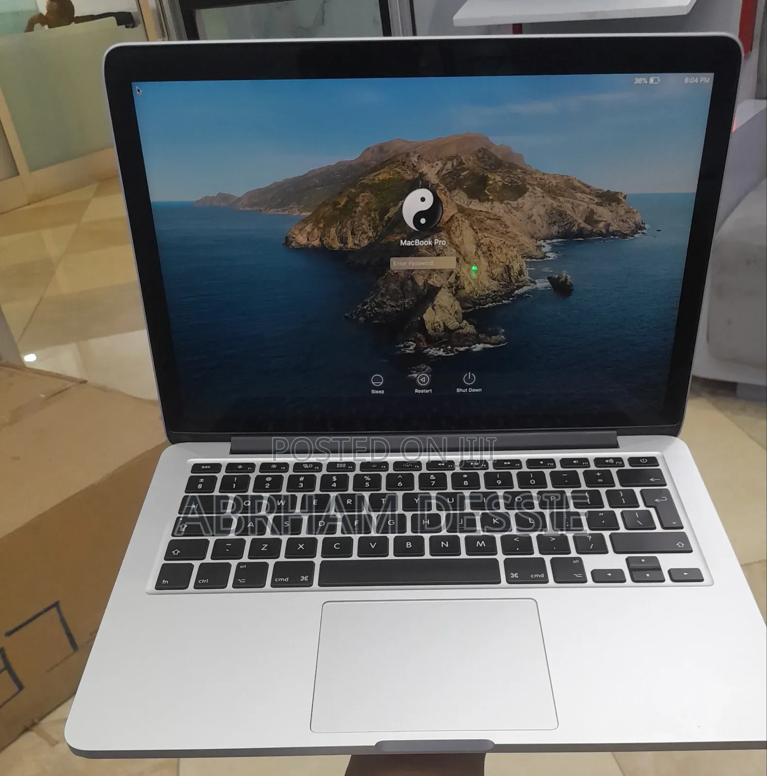 Laptop Apple MacBook Pro 2014 8GB Intel Core I5 SSD 256GB