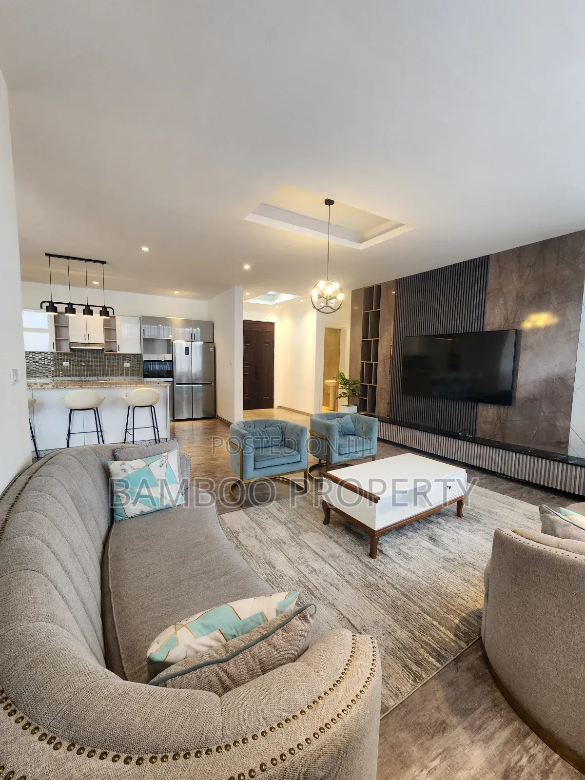 Furnished 3bdrm Apartment in Bole for rent