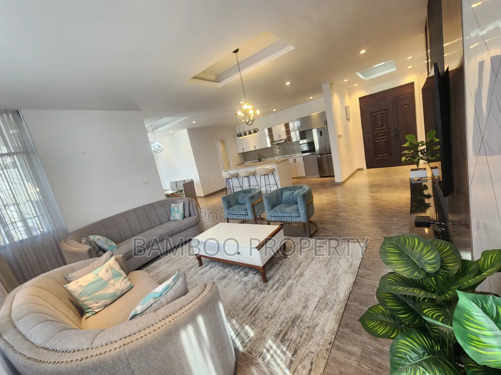 Furnished 3bdrm Apartment in Bole for rent