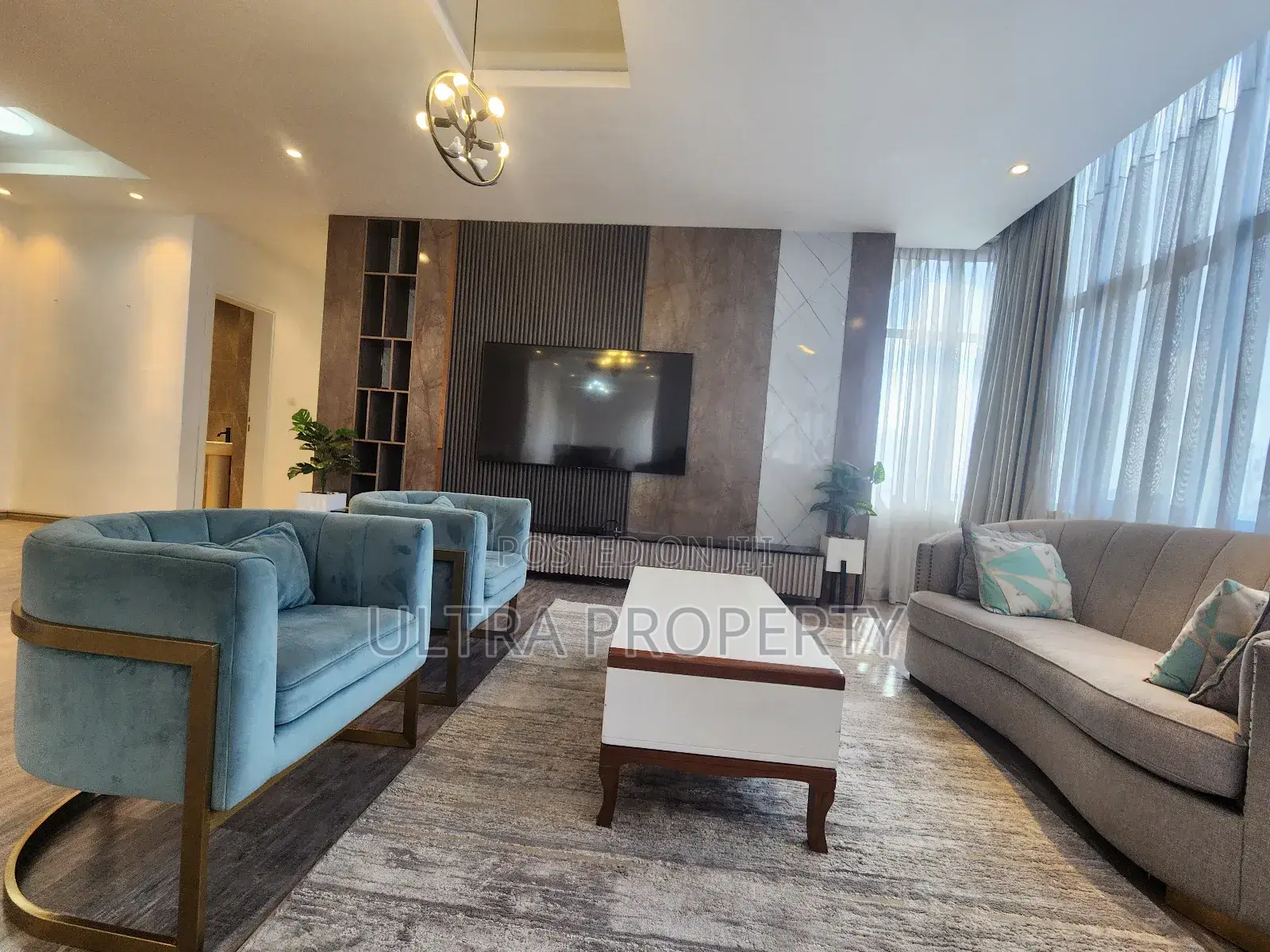 Furnished 3bdrm Apartment in Bole for rent