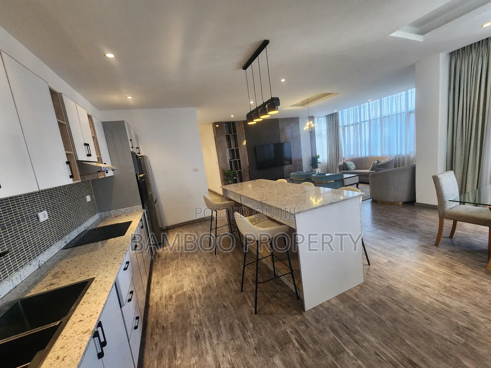 Furnished 3bdrm Apartment in Bole for rent