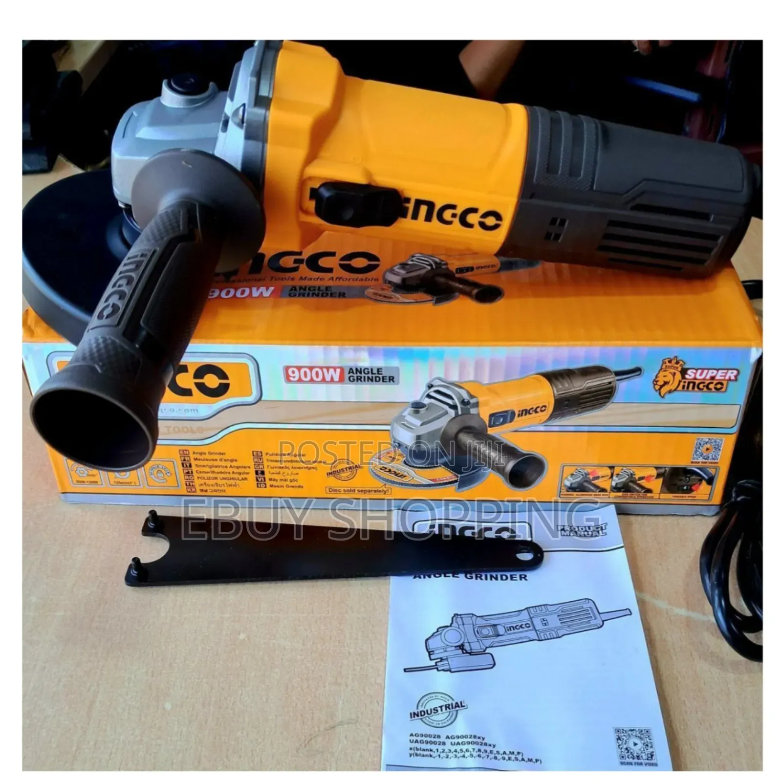 Ingco Ag90028 Professional Grade Disc Grinder