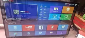 A B M 50 Inch Double Screen Quality Tv