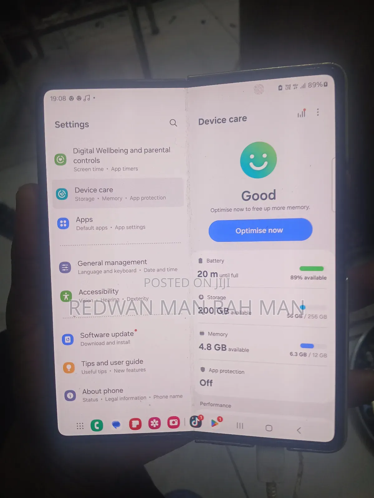 Samsung Galaxy Z Fold 3 256 GB Black