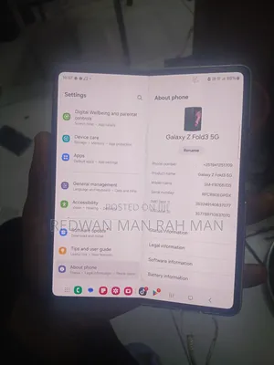 Samsung Galaxy Z Fold 3 256 GB Black