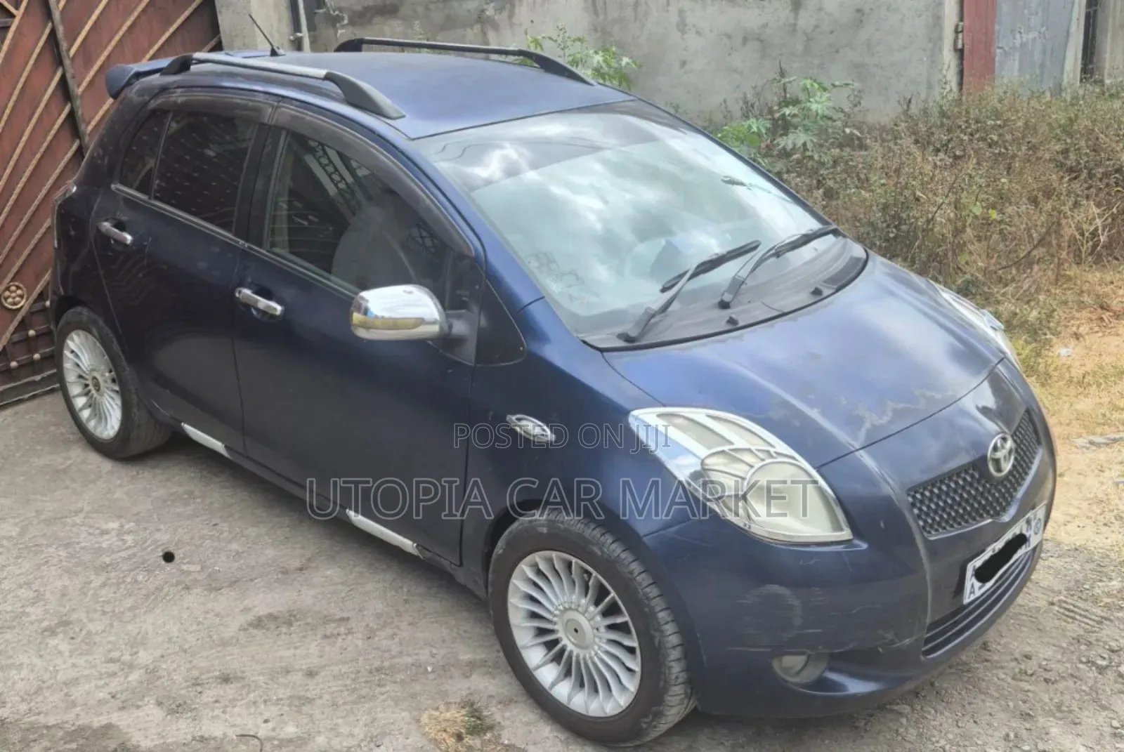 Toyota Yaris 2007 Blue