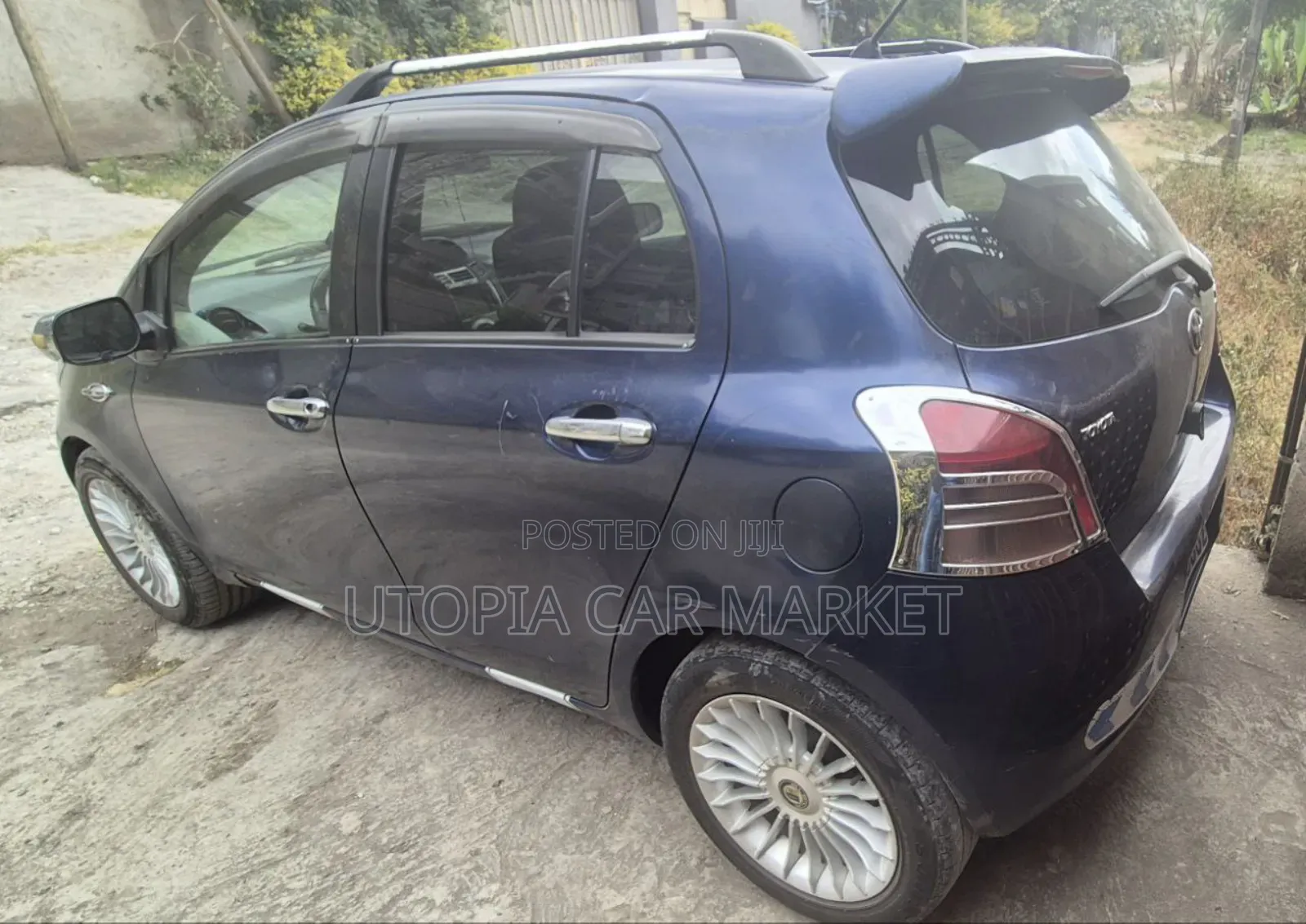 Toyota Yaris 2007 Blue