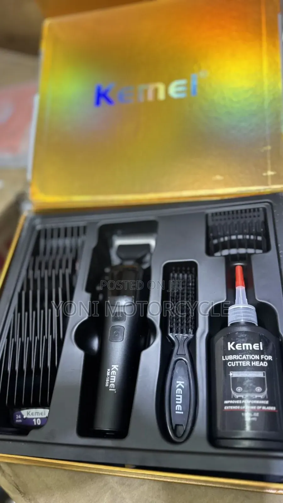 Kemei Rechargeable Hair Clipper 1858 Rechargeable Hair Clipper0kemei00