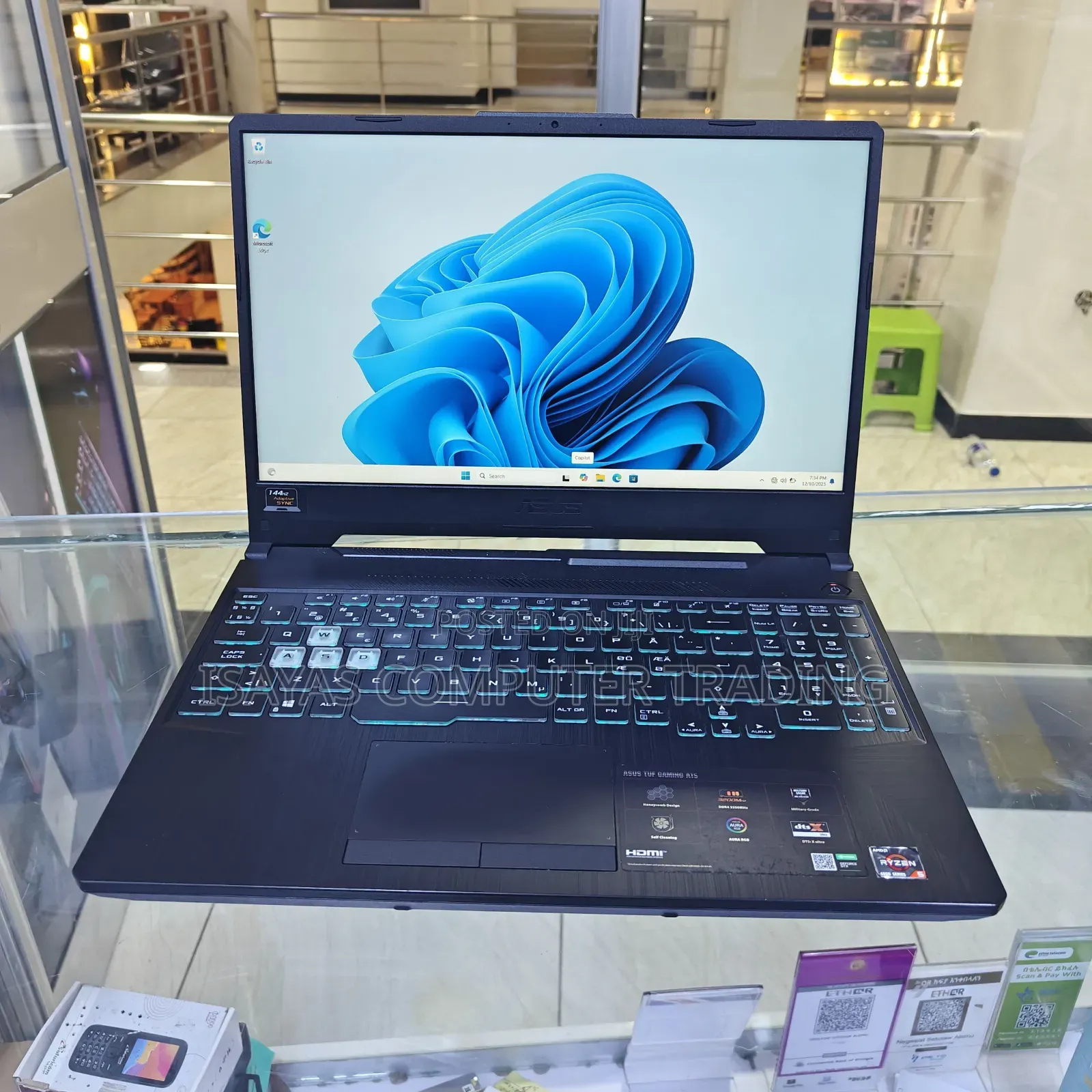 New Laptop Asus TUF Gaming A15 16GB AMD Ryzen 5 SSD 512GB