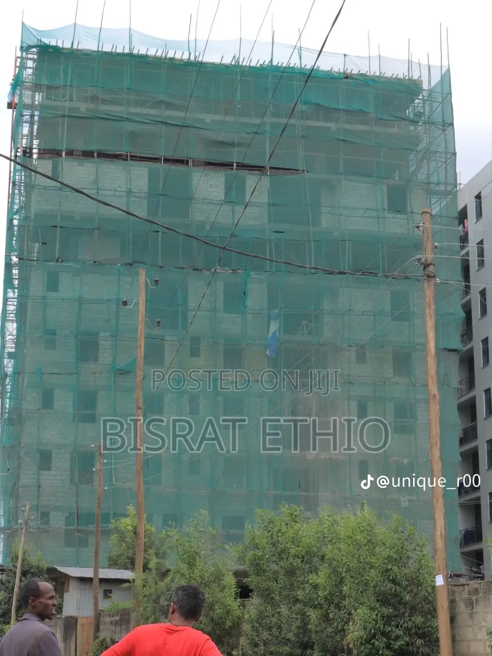 ልደታ ግንባታው 85% የደረሰ አፓርትመንት