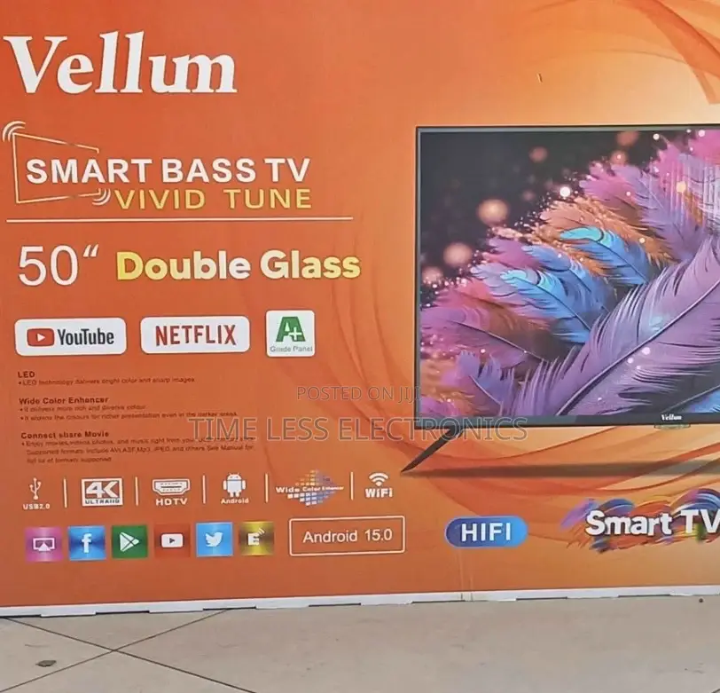 Ronix 50” Smart Tv – Big Screen, Brilliant Experience!