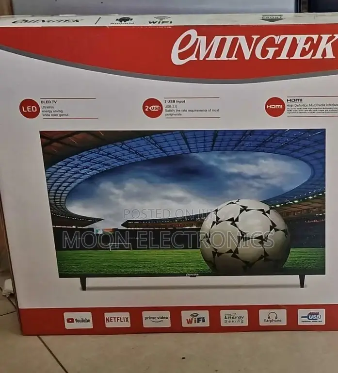 Emingtek 40” Smart Tv – Sharp Display Smart Entertainment!