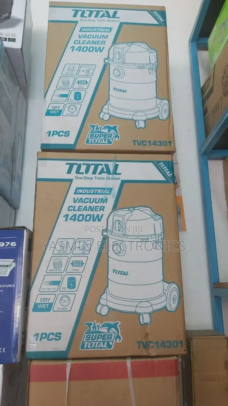 Total Vacuum Cleaners 30-Liter Deliver