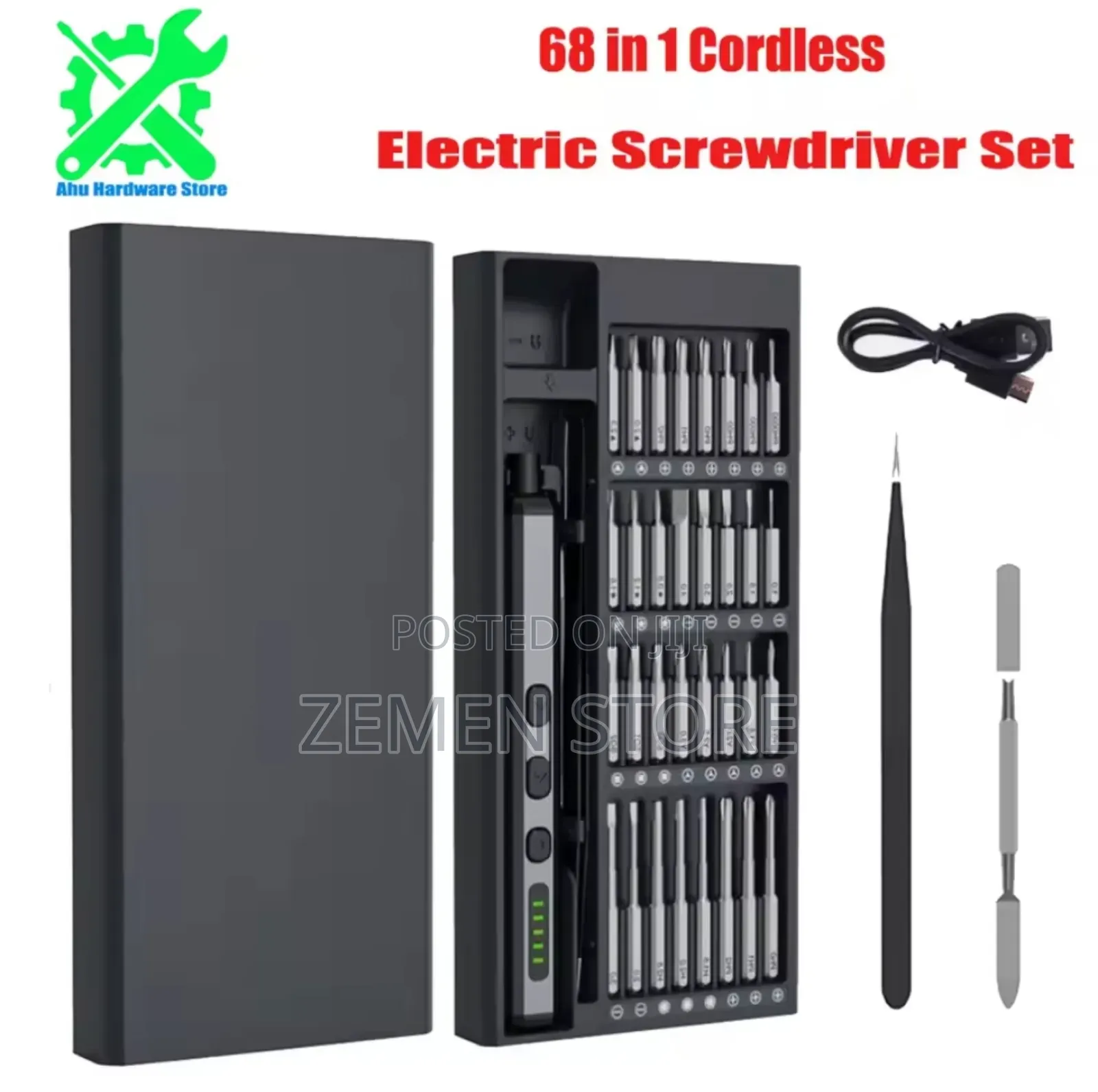 Pro 68-in-1 Electric Precision Screwdriver Set (Rechargeable)